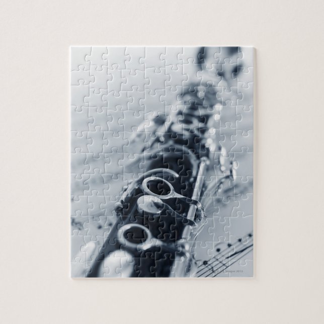 Detaljerat Clarinet Pussel (Vertikal)