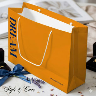 Detaljhandelsvarumärkesanpassad design orange