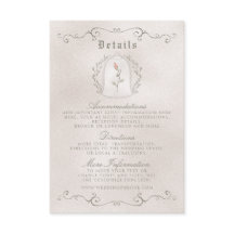 DETALJKORT | Elegant Ro i Beauty Bröllop