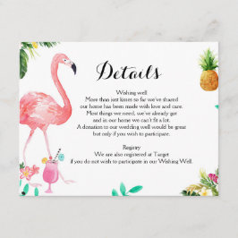 Detaljkort för Flamingle Bachelorette Helg Tilläggskort