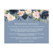 Detaljkort för Vattenskärg, Blommigt, blått Bröllo