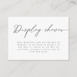 Detaljvisning för modern kalligrafi tilläggskort