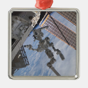 Detbyggde Dextre robotic systemet 2 Julgransprydnad Metall