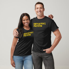 Detective Fiction Genre Lover T Shirt