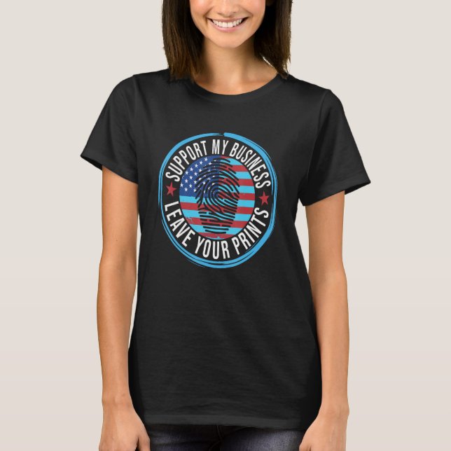 Detective for crime scene investigators 1 t shirt (Framsida)