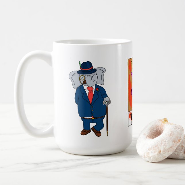 Detectives Coffee Mugg 15 Oz (Med munk)
