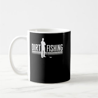 Detector Dirt Fishing Metall Detector Älskare Dete Kaffemugg