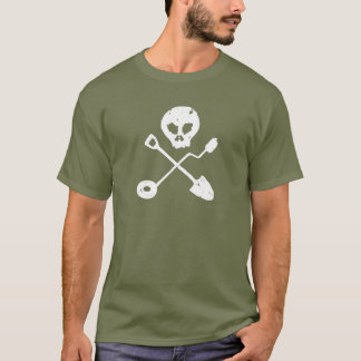 Detectorist Skull - Sondengänger Schädel T-shirt