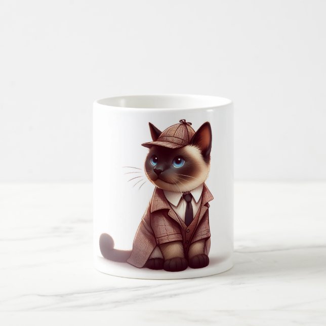 Detektiv Cat Kaffemugg (Center)