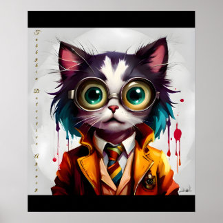 Detektiv Conin från Tabbykin Detektiv Agency Poster