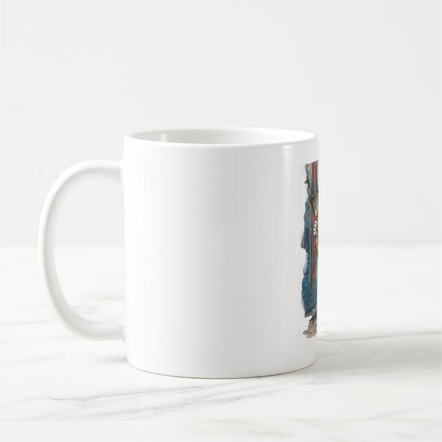 Detektiv Dalmatian - Brottslösande hund Kaffemugg (Vänster)