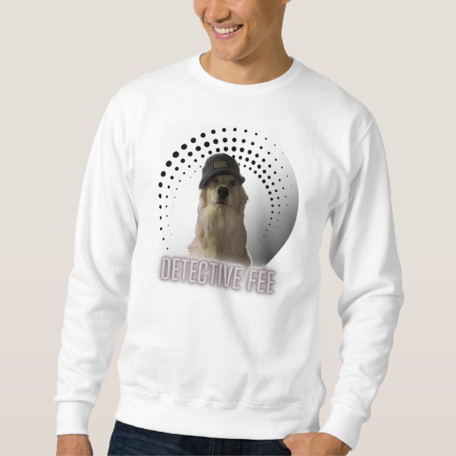 Detektiv Fee Sweatshirt - Hela enheten Hund (Framsida)