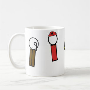 Detektiv i Disguise Characters Coffee Mugg