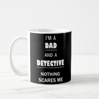 Detektiv Pappa Skrämmer mig en bra utredare Kaffemugg