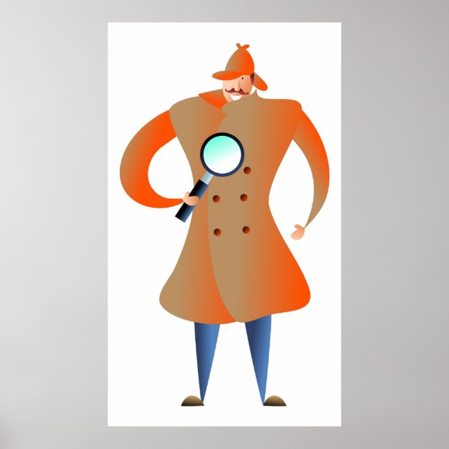 Detektiv Poster (Framsidan)