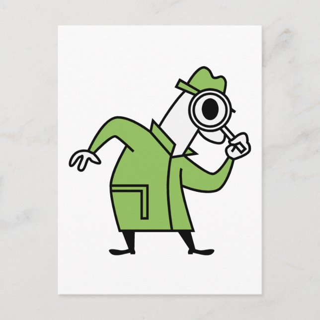 Detektiv Vykort (Framsida)