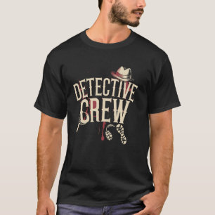Detektivbesättning Mordgåta Middag T Shirt