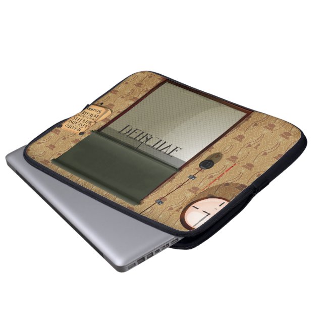 Detektivbyrå Laptop Sleeve (Framre botten)