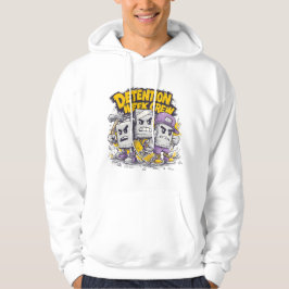 Detention Week Crew – Funny School Humor Street Ar Hoodie