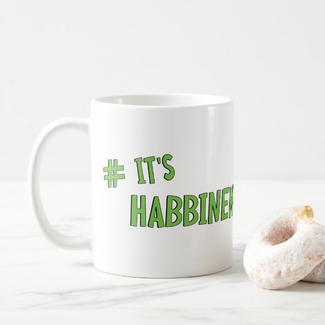 #DetHänder Kaffemugg (Med munk)