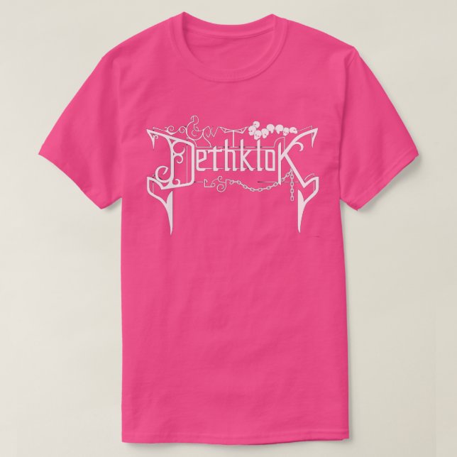 Dethklok the DethShirt T Shirt (Design framsida)