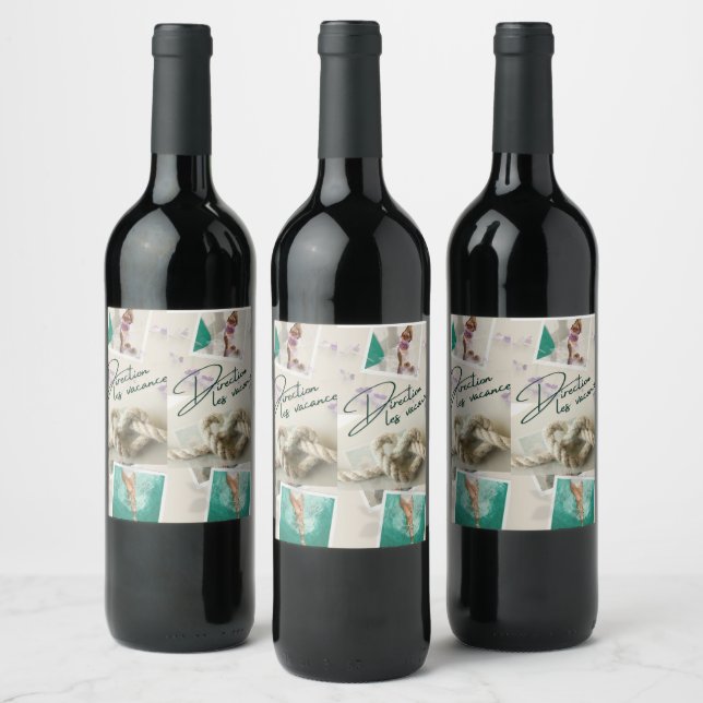  d'étiquettes pour bocaux vinflaska etikett (Flaskor)