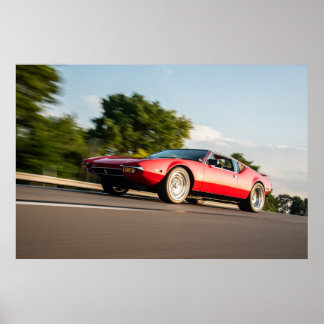 Detomaso Pantera Poster