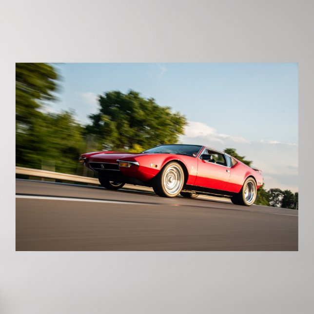 Detomaso Pantera Poster (Framsidan)