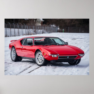 Detomaso Pantera Poster