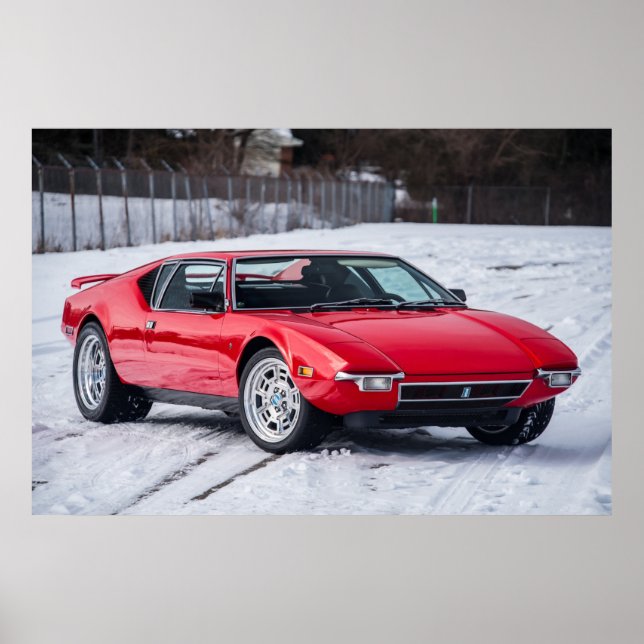 Detomaso Pantera Poster (Framsidan)