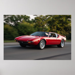 Detomaso Pantera Poster