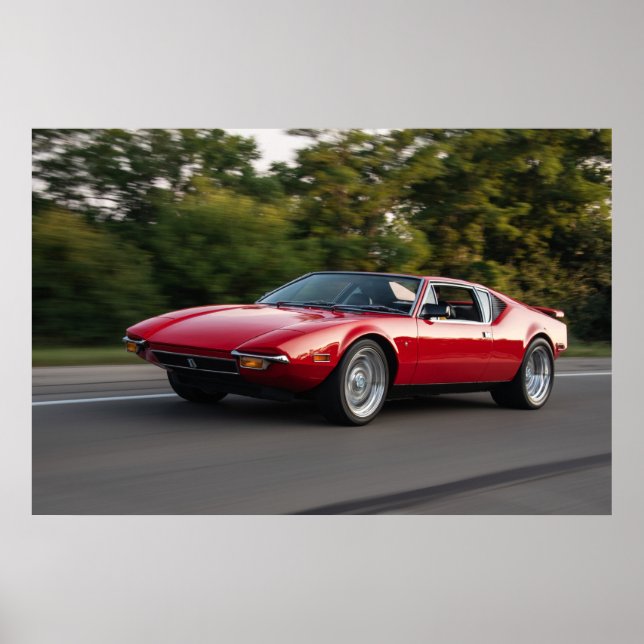 Detomaso Pantera Poster (Framsidan)