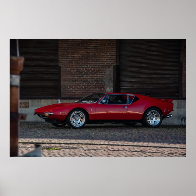 Detomaso Pantera Poster (Framsidan)