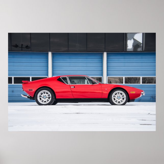 Detomaso Pantera Poster (Framsidan)