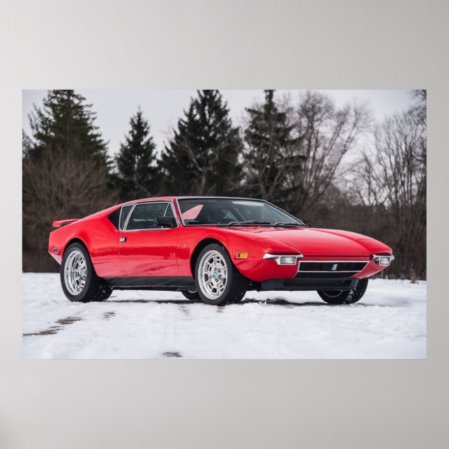 Detomaso Pantera Poster (Framsidan)