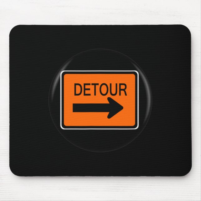 Detour Go-round - titta på Bra Graphic Musmatta (Framsidan)