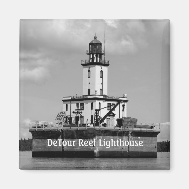 DeTour Reef Lighthouse Magnet (Framsidan)