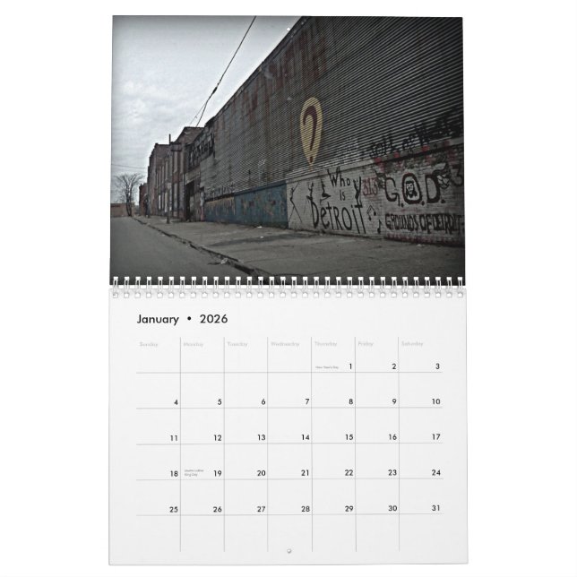 Detroit 2014 kalender (Jan 2026)