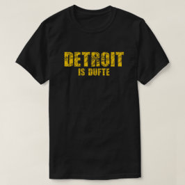 Detroit är duftetshirten t shirt