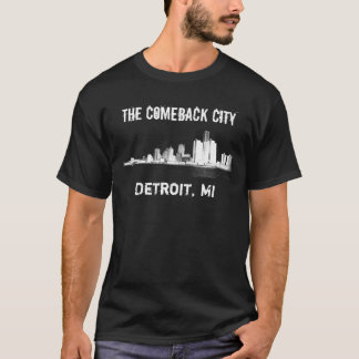 Detroit - återkomststaden t-shirt