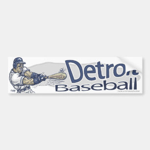 Detroit baseballbildekal bildekal
