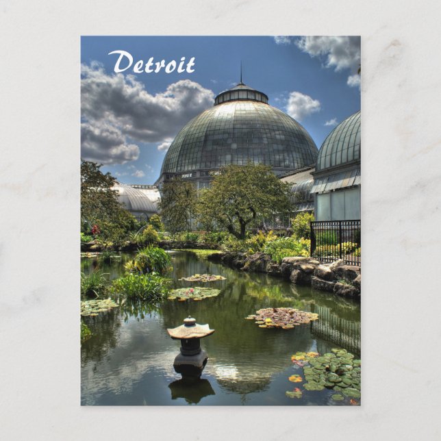 Detroit - Belle Isle-postkort Vykort (Framsida)