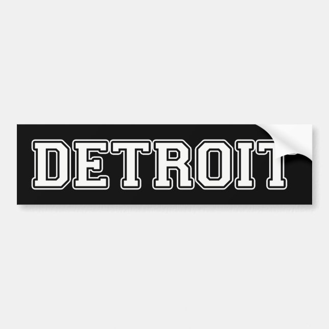 Detroit Bildekal (Framsidan)