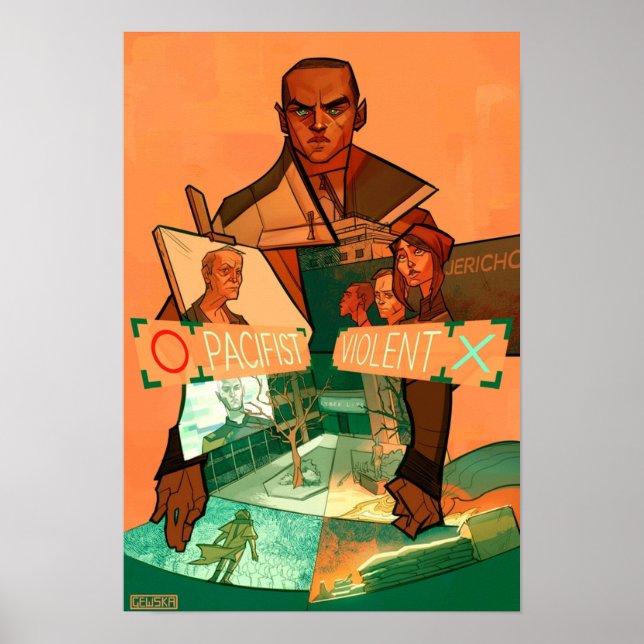 DETROIT blir mänskligt Markus Poster (Framsidan)