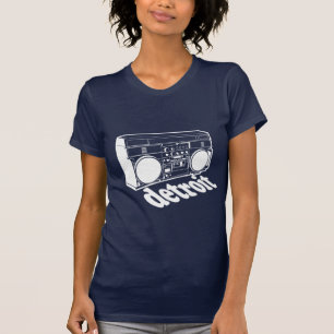 Detroit Boombox T Shirt