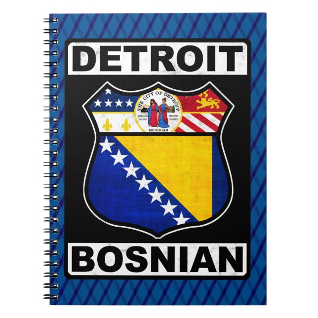 Detroit Bosnian American Anteckningsblock (Framsidan)