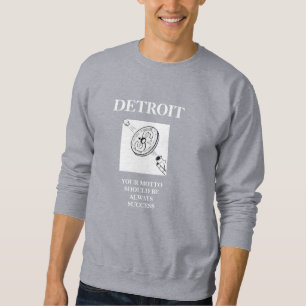 DETROIT BULLET LÅNG ÄRMAD TRÖJA