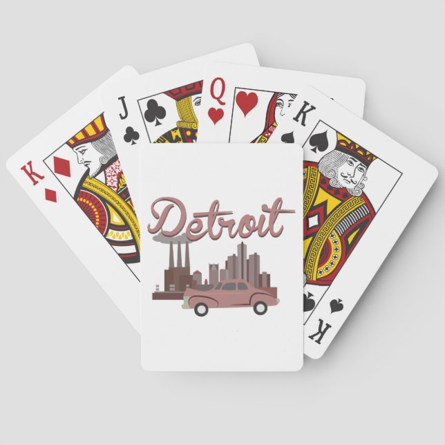 Detroit Casinokort (Baksidan)