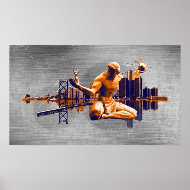 Detroit City Poster (Framsidan)