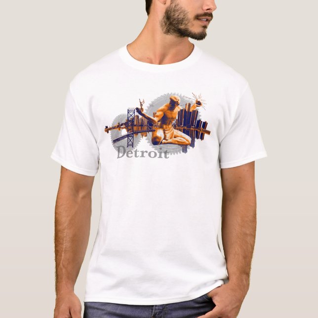 Detroit City T Shirt (Framsida)
